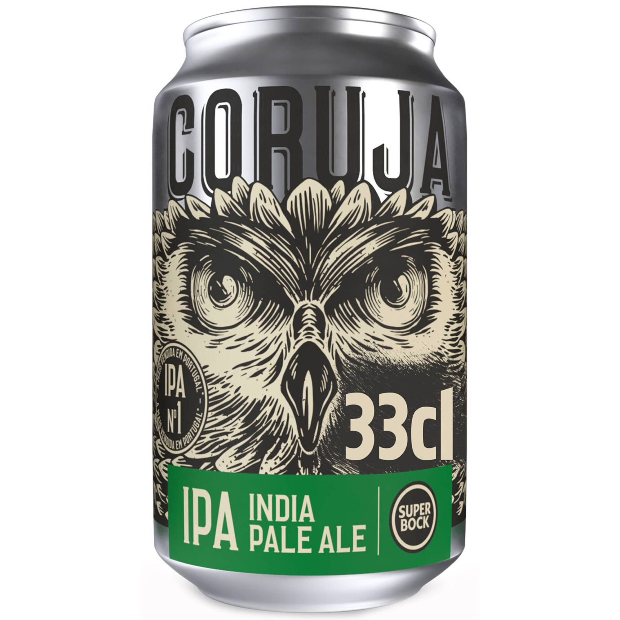 Cerveja com Álcool Coruja IPA India Pale Ale