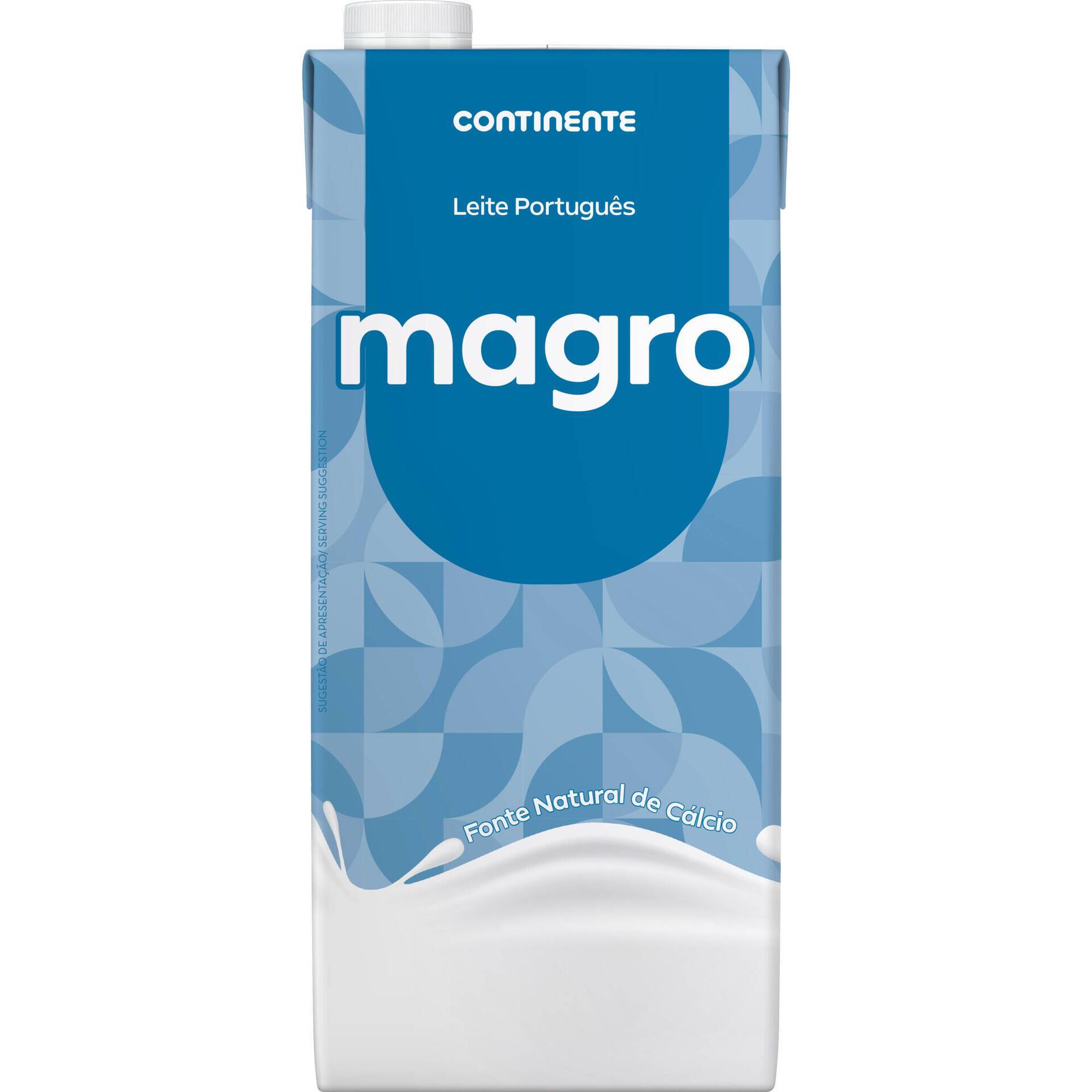 Leite UHT Magro Continente Equil&iacute;brio