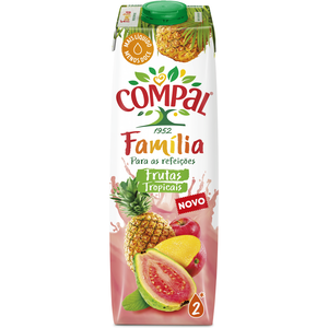 Néctar Frutas Tropicais Compal Família