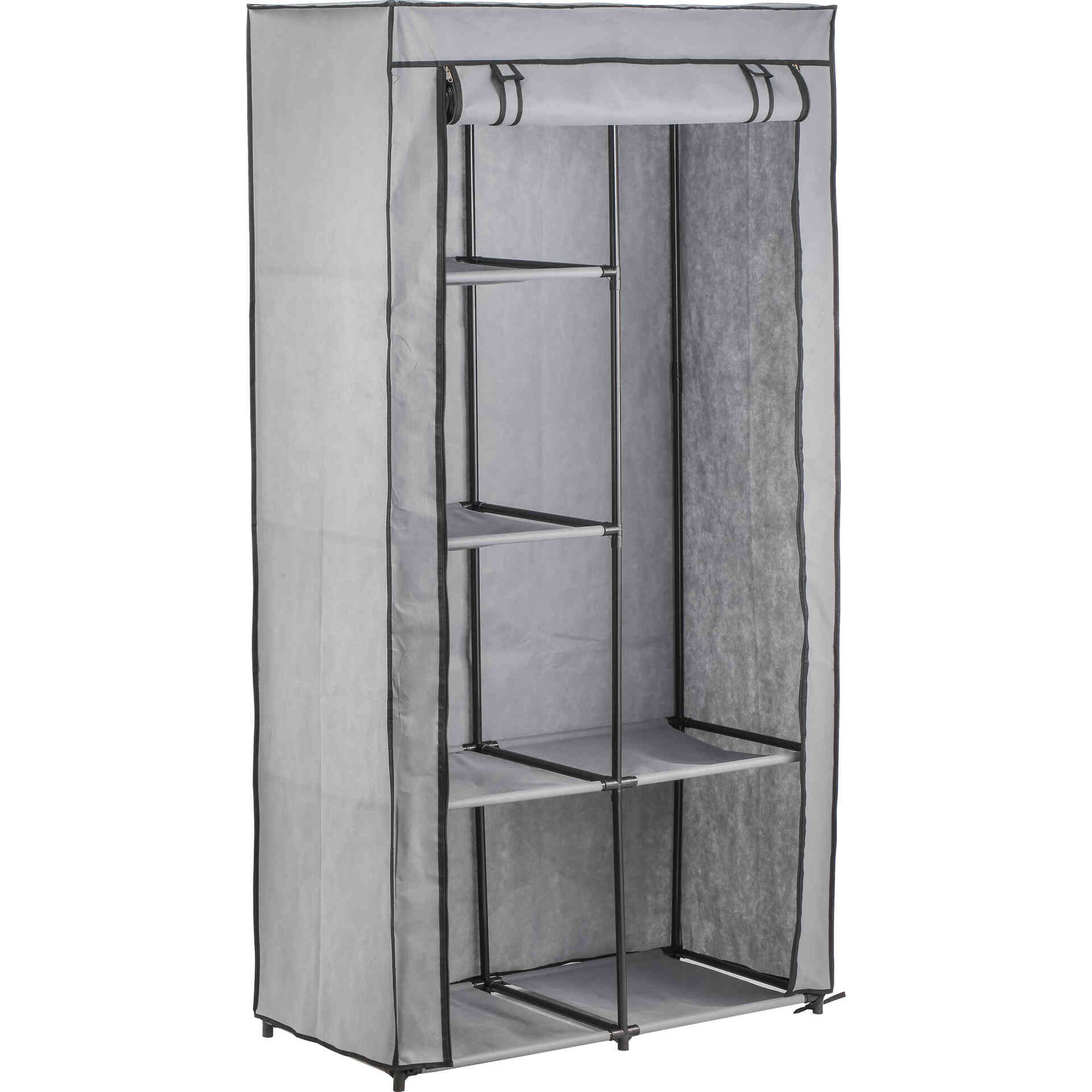Arm&aacute;rio Fechado em Tecido 89x44,5x169cm Bazar&atilde;o