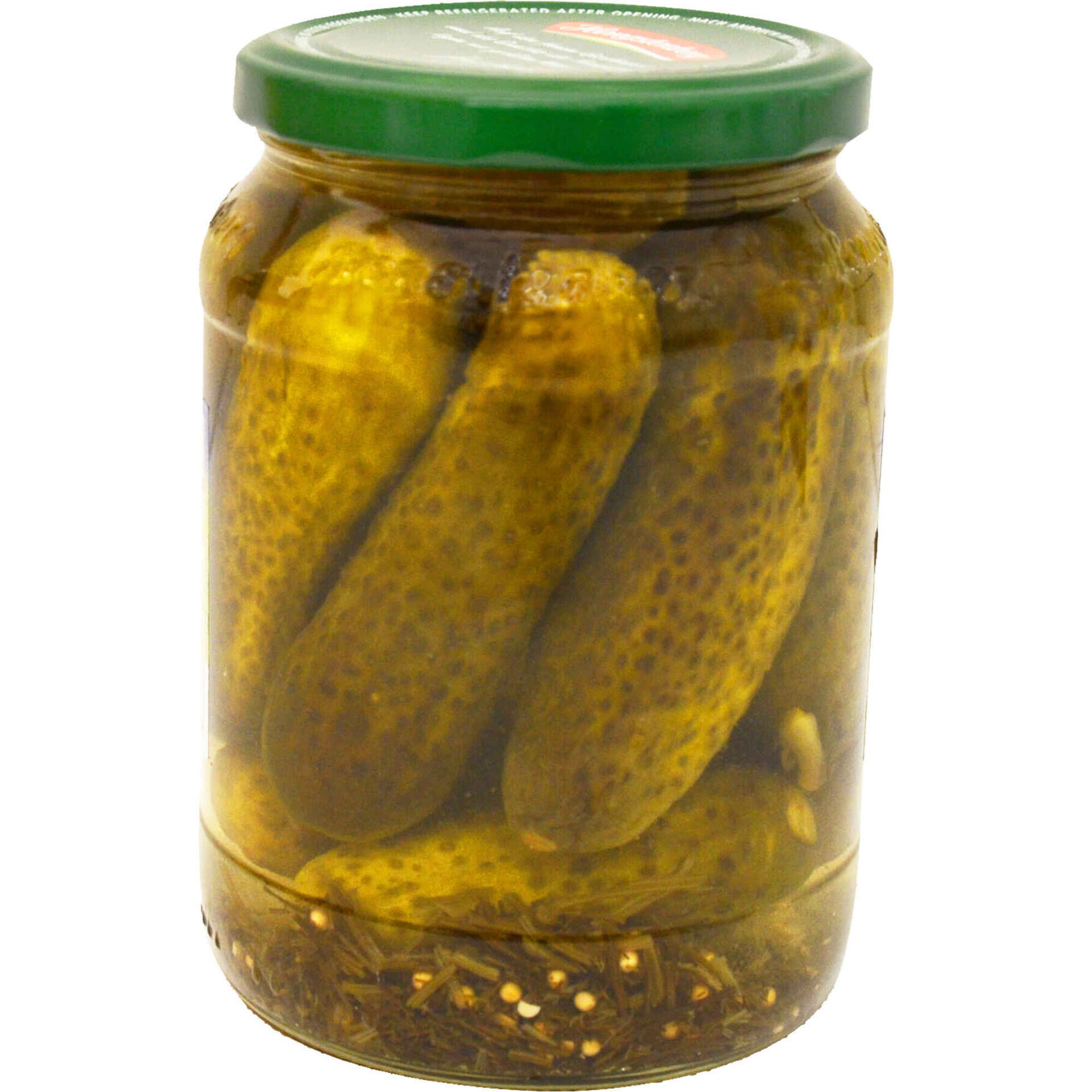 Pepino em Vinagre e Coentros sem Gl&uacute;ten Hengstenberg