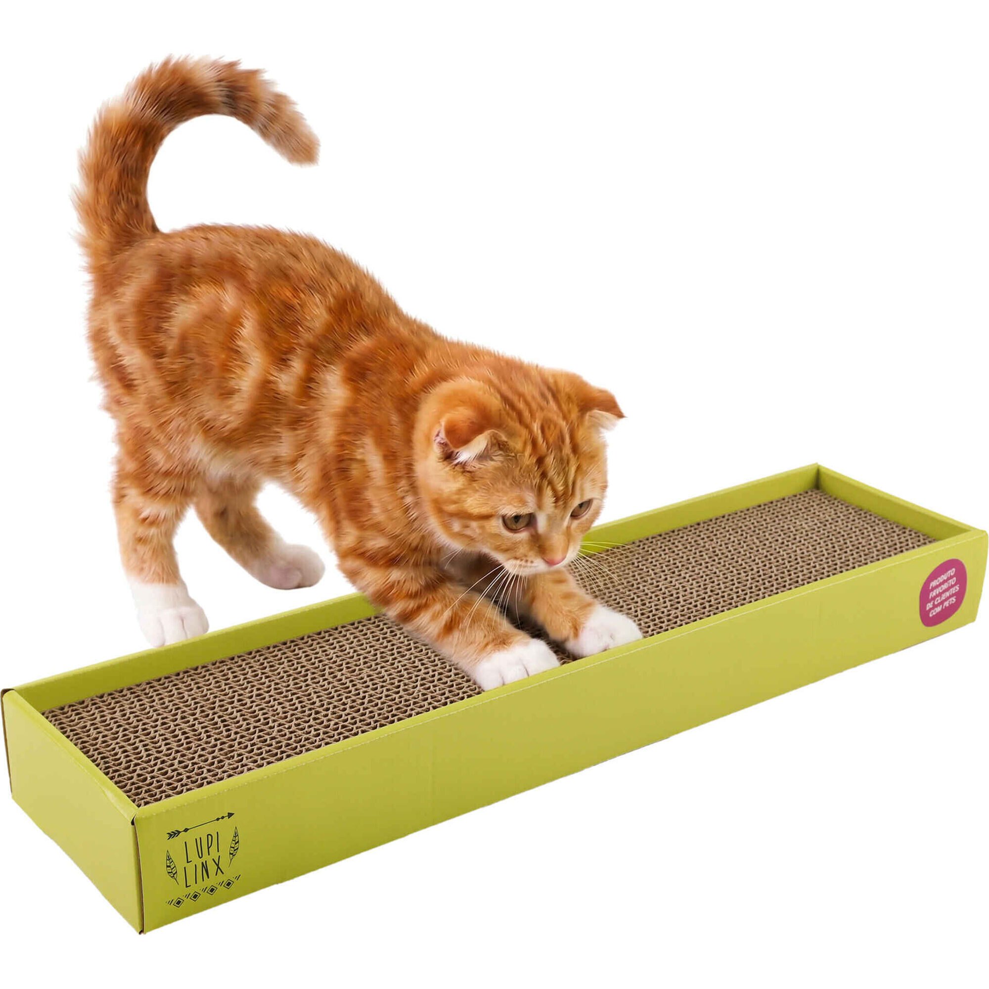 Arranhador para Gato Cart&atilde;o 47cm Lupi Linx