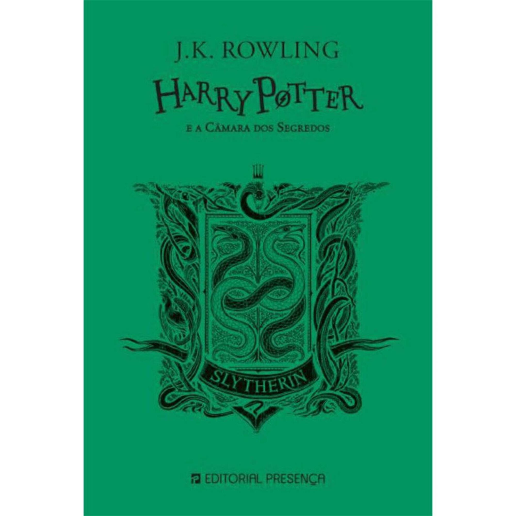 Harry Potter e a Câmara dos Segredos 20 Anos - Slytherin (Livro 2)