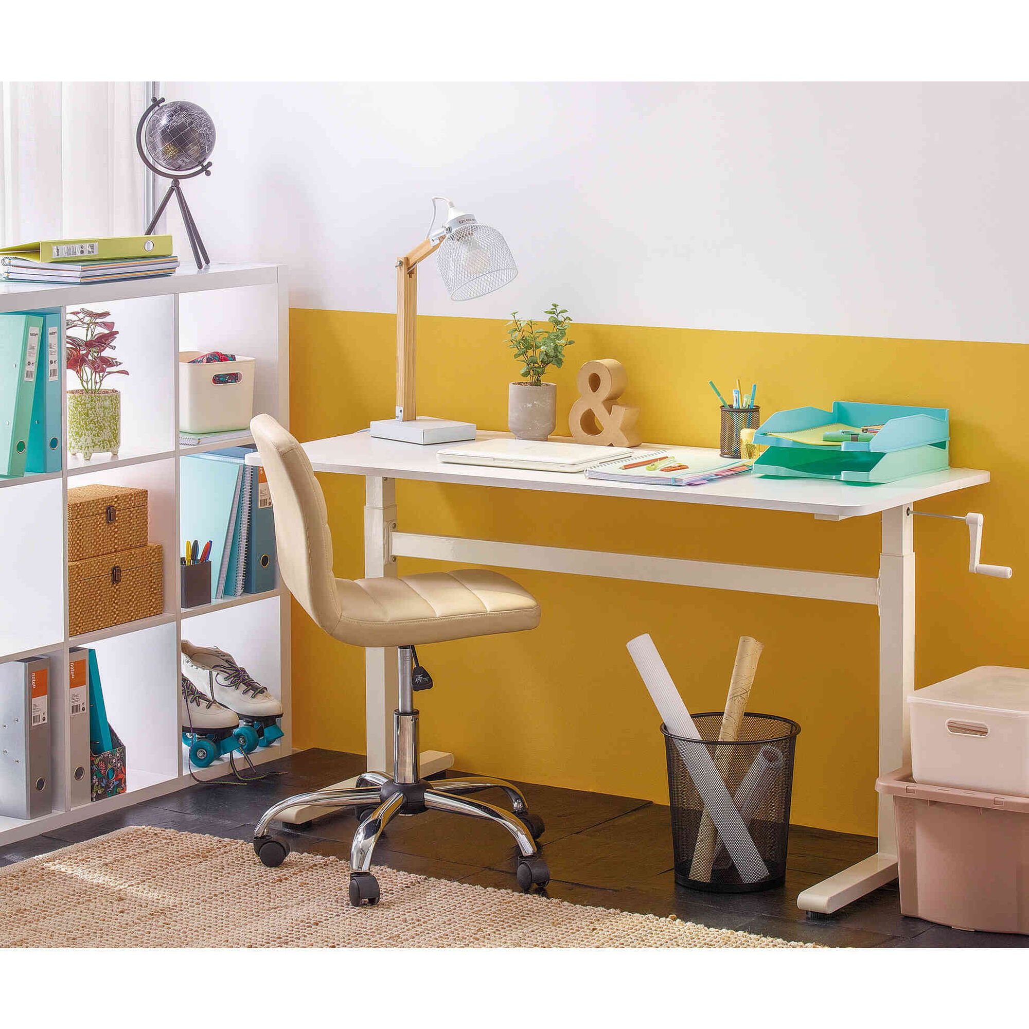 Caixa Arruma&ccedil;&atilde;o Pl&aacute;stico Branca