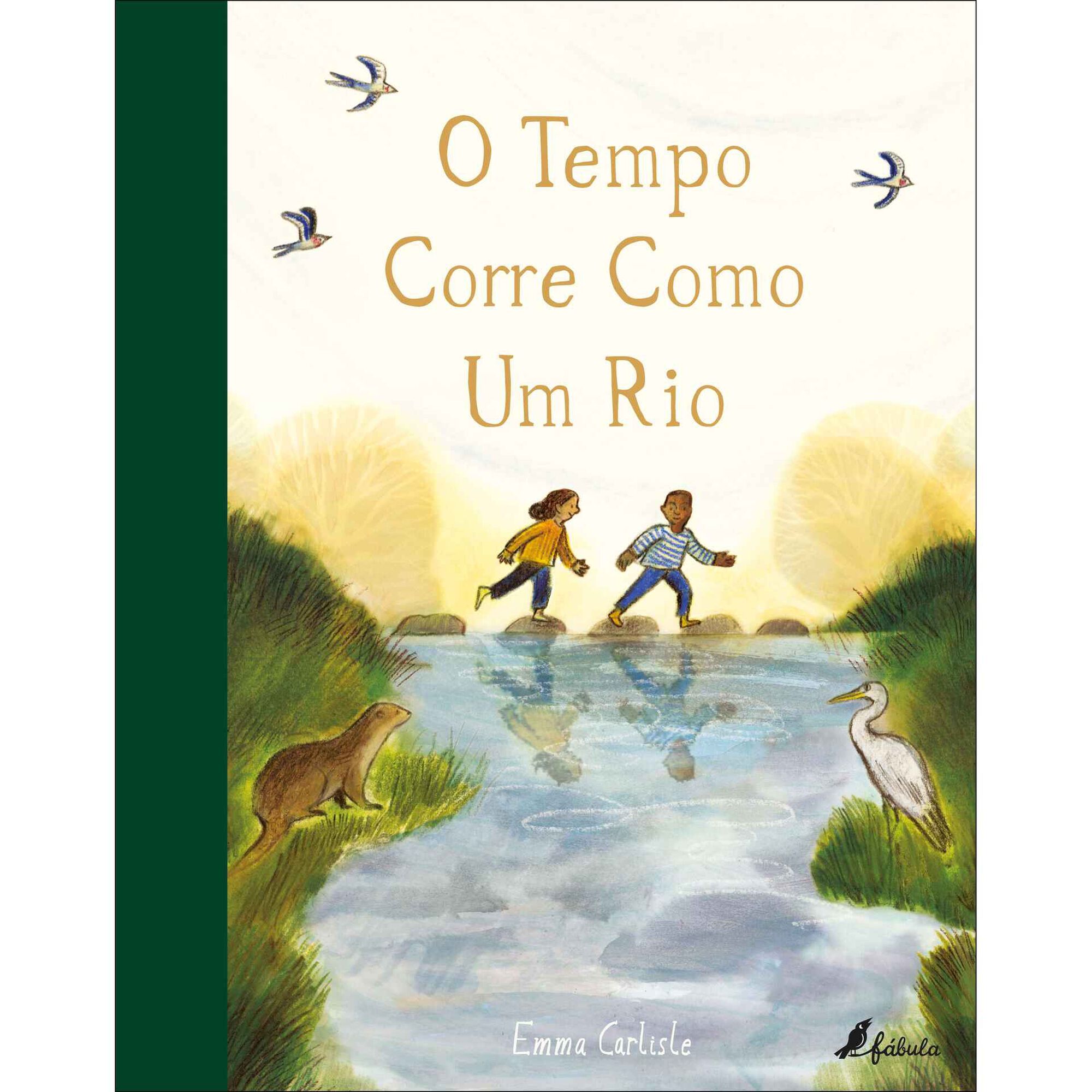 O tempo corre como um rio O tempo corre como um rio