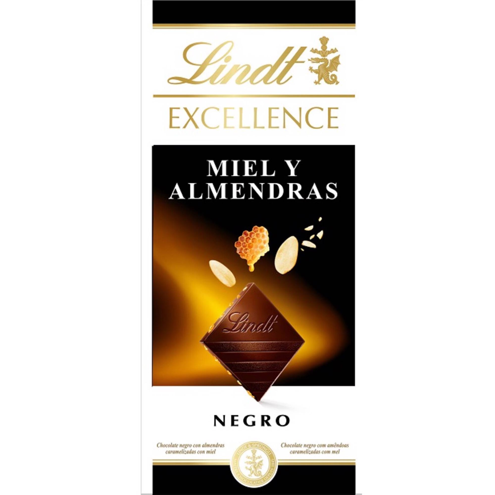 Tablete de Chocolate Negro Excellence Mel e Amêndoas