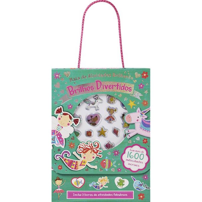 Mala de Atividades Brilhante - Brilhos Divertidos de Jacarandá