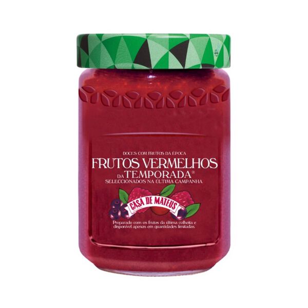Doce Frutos Vermelhos Temporada Casa de Mateus