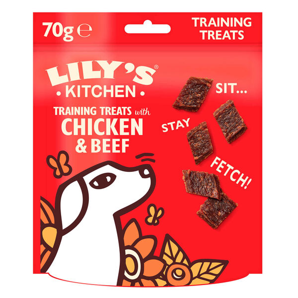 Snack para Cão Treino Frango e Vaca Lilys Kitchen