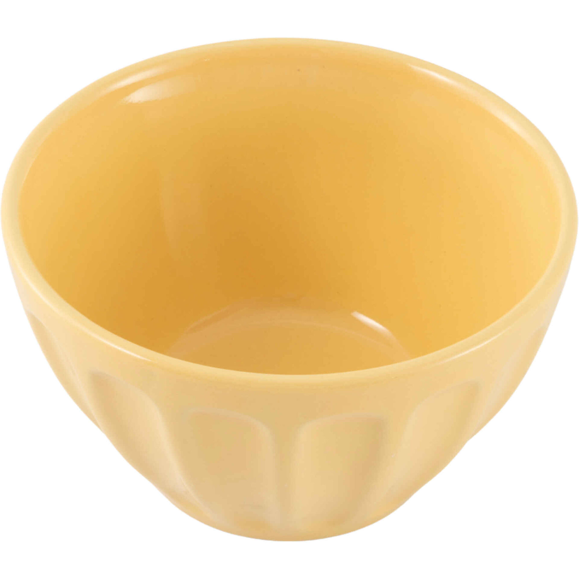 Ta&ccedil;a Canelada 550ml Amarela Jardim Secreto Kasa