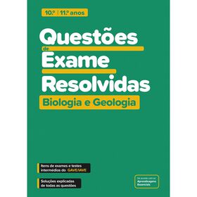Questões de Exame Resolvidas - Biologia e Geologia - 10º e 11º Anos