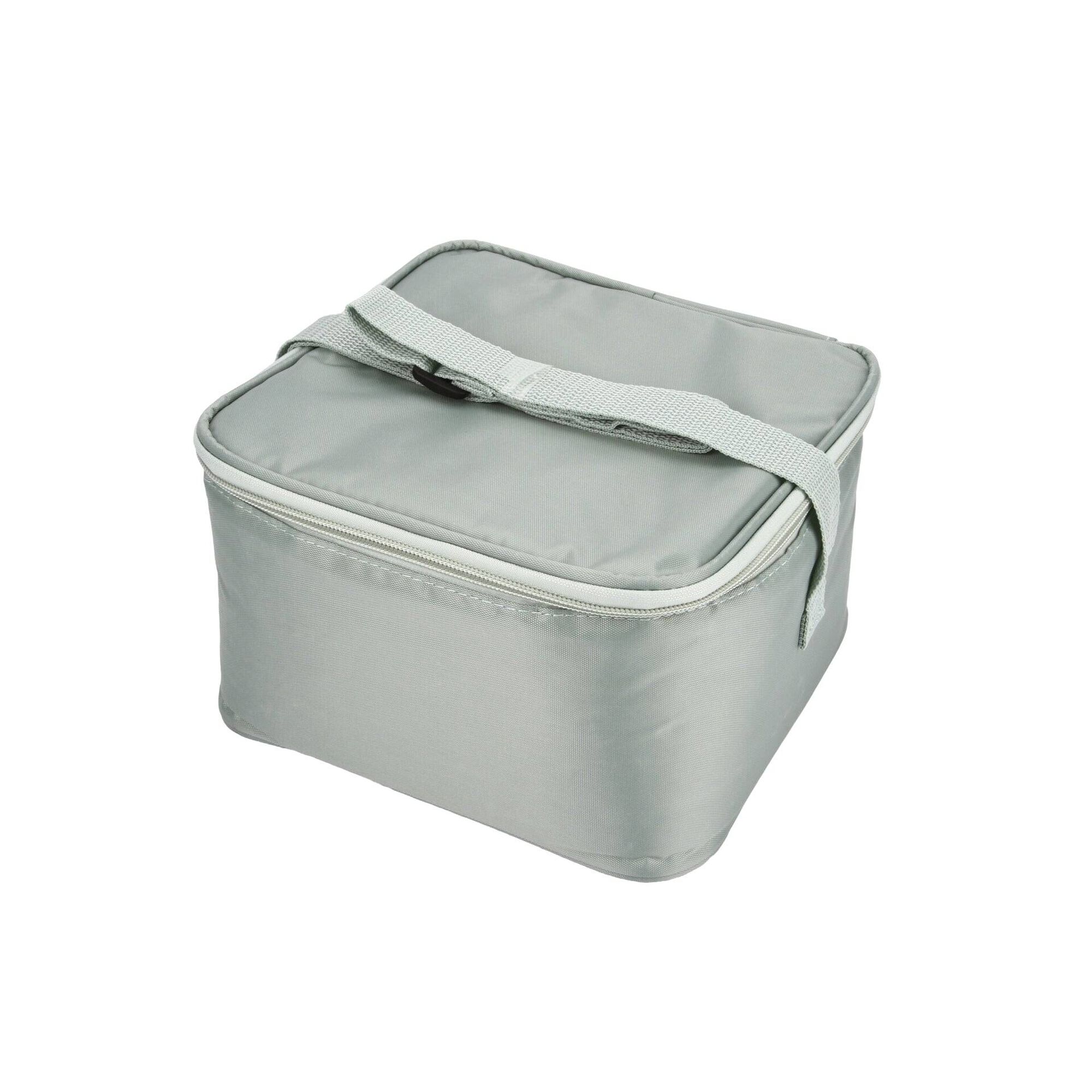 Conjunto Saco Térmico Tiracolo e 3 Caixas Verde 4 My Lunch