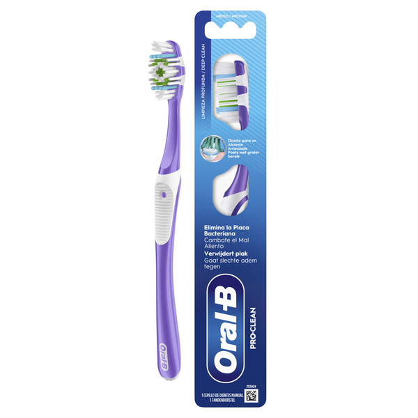 Escova de Dentes Pro-Clean Média Oral-B