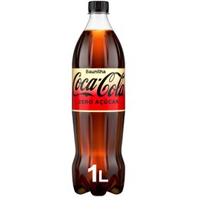 Refrigerante com G&aacute;s Cola Zero Baunilha Coca-Cola