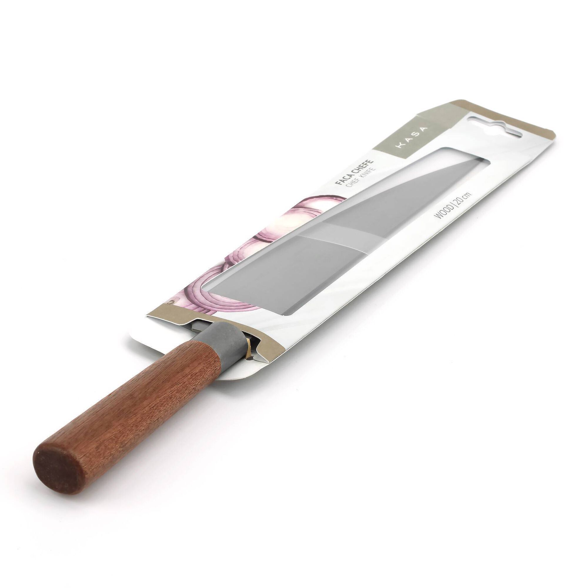 Faca Chefe 20cm Wood