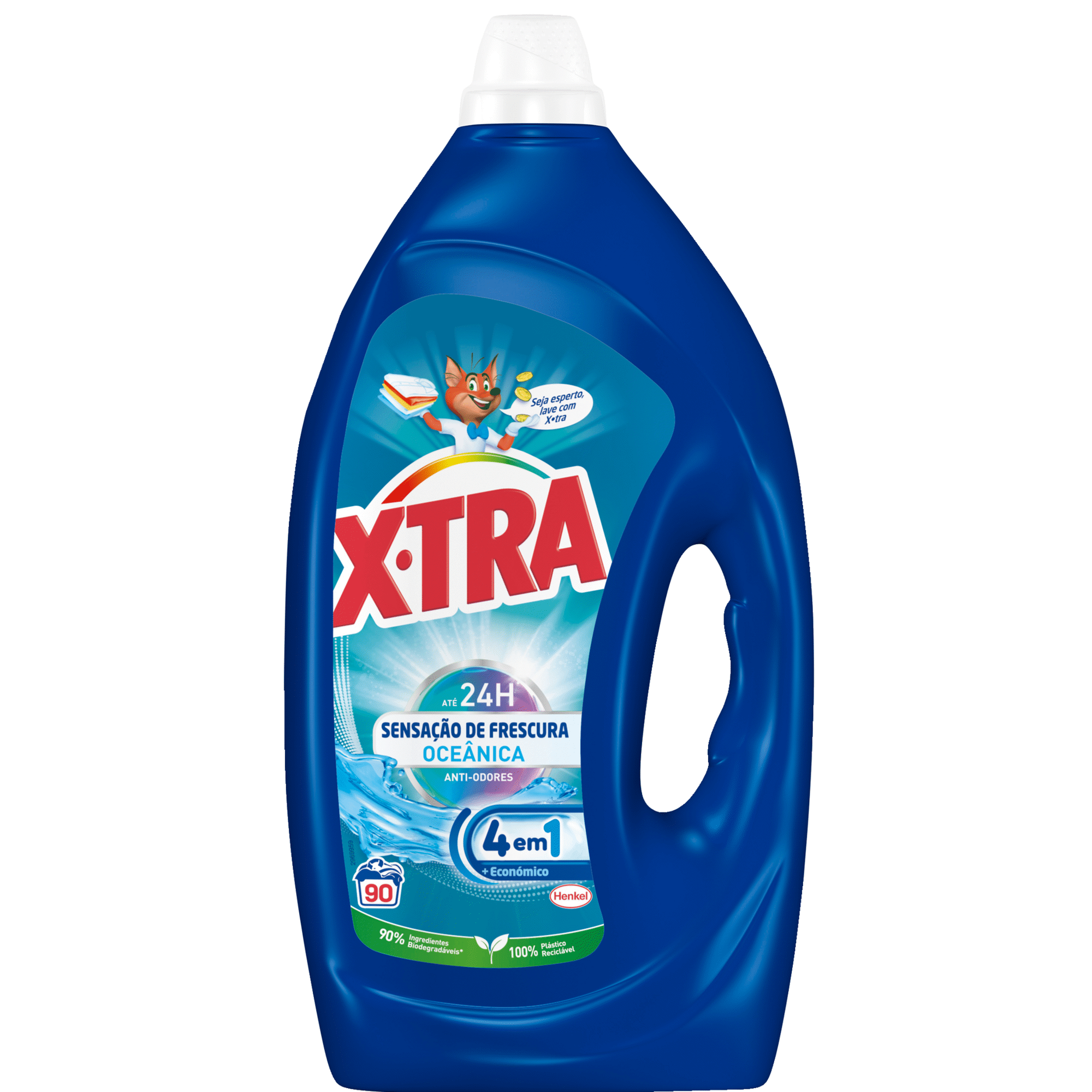 Detergente Máquina Roupa Gel Frescura Oceânica