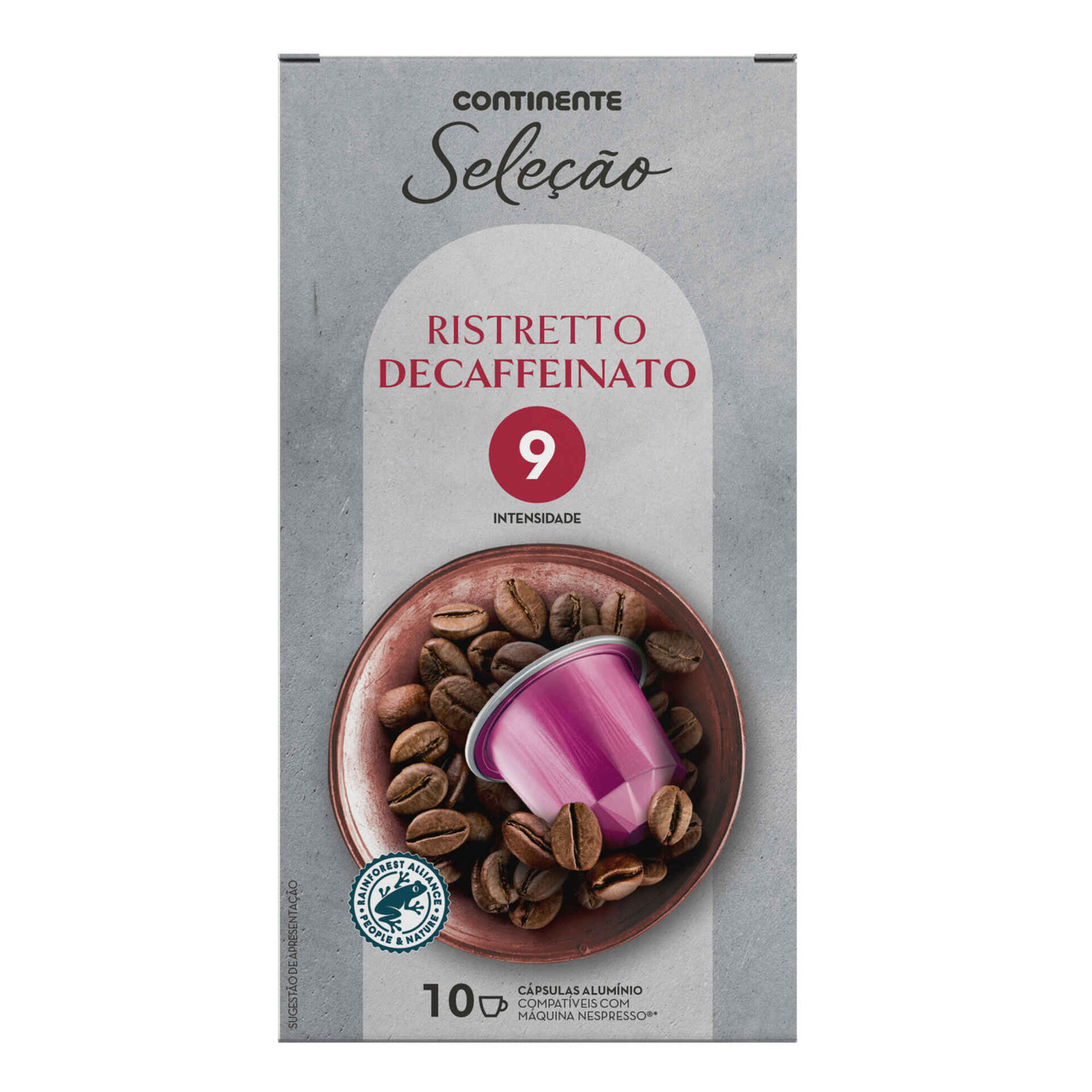 Cápsulas de Café Descafeinado Compatível com Nespresso Int 9 Cápsulas de Café Descafeinado Compatível com Nespresso Int 9