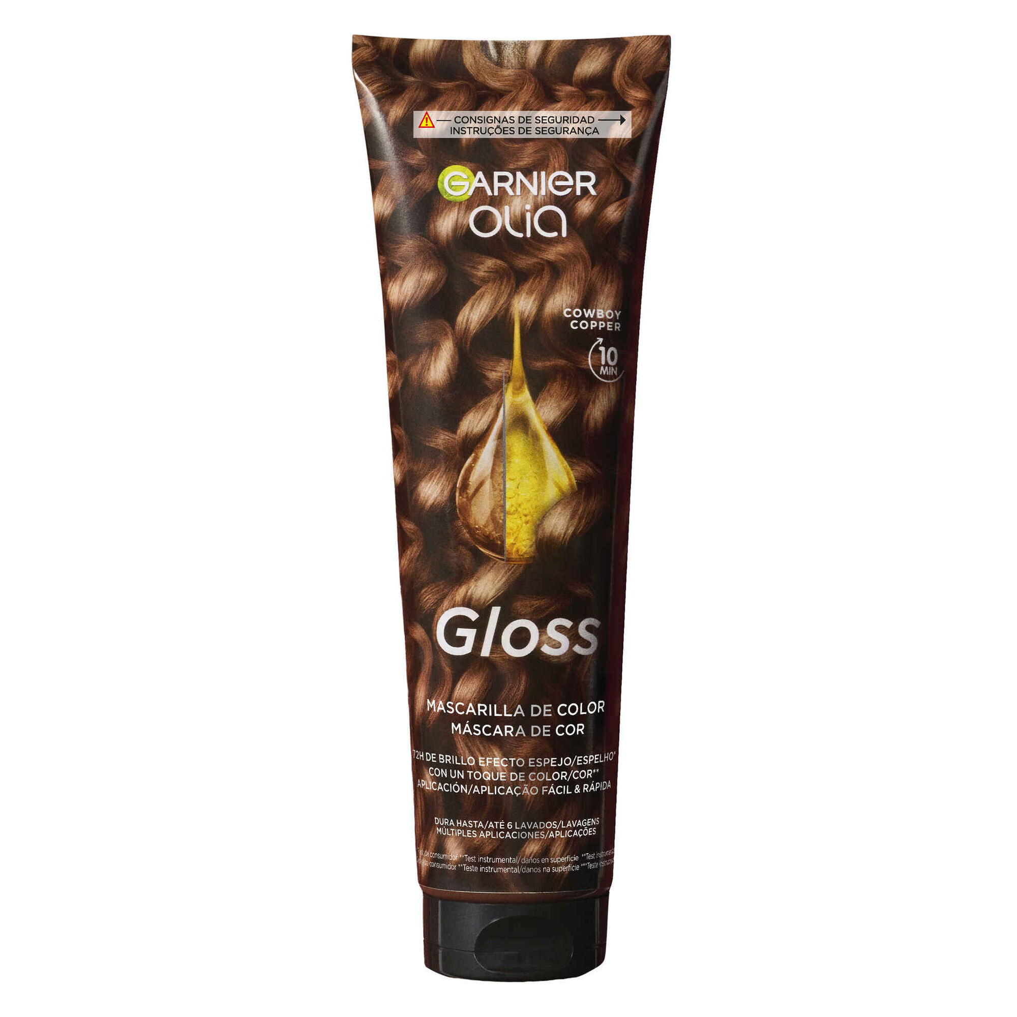 M&aacute;scara de Cor Gloss Cowboy Copper Garnier Olia