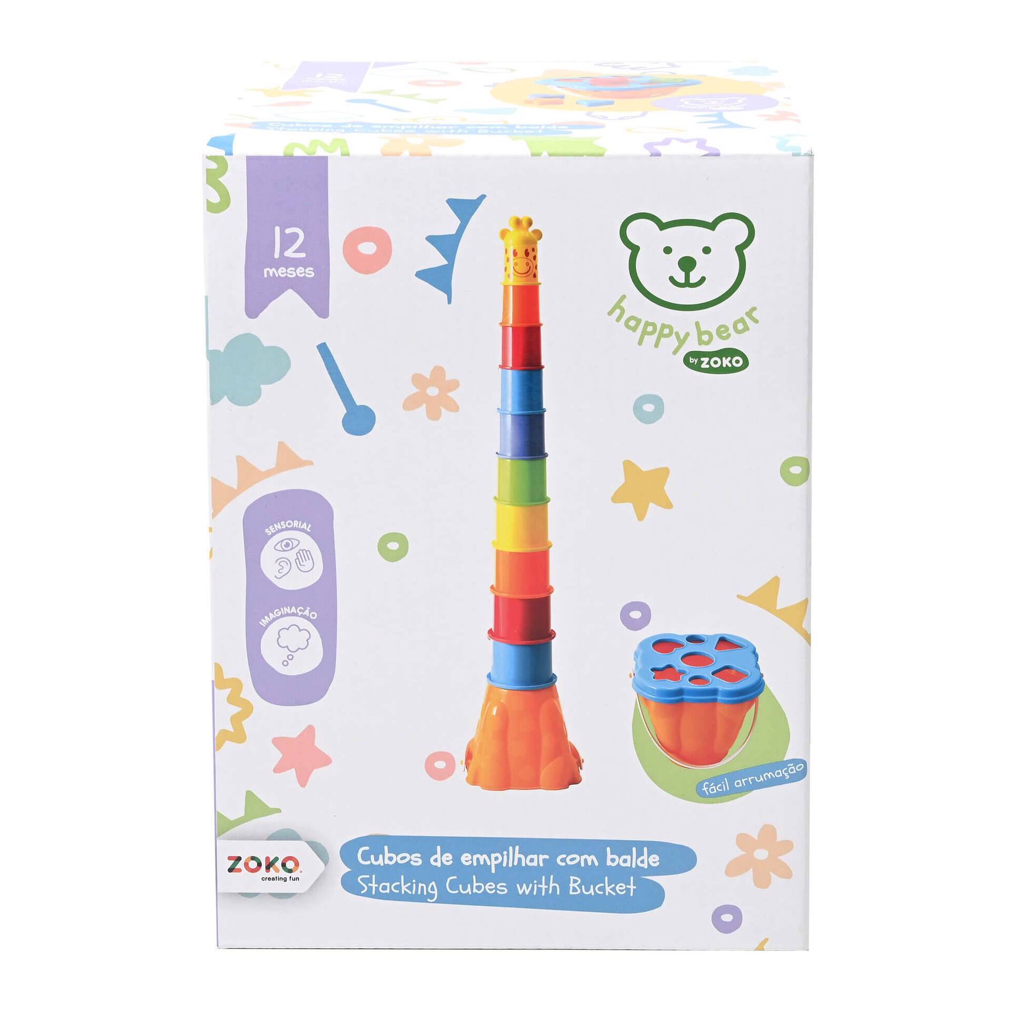 Cubos de Empilhar com Balde