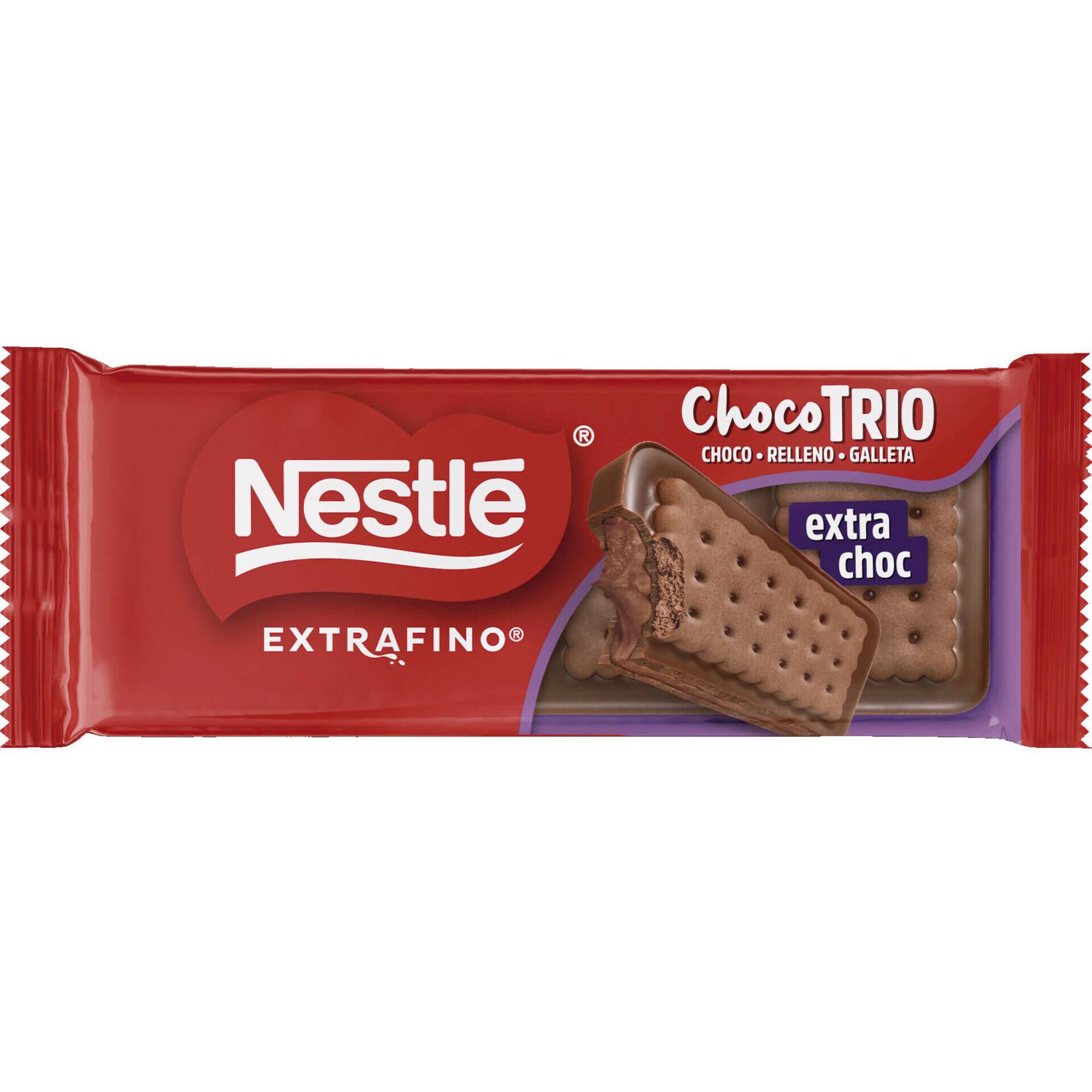 Tablete de Chocolate Chocotrio Extra Chocolate Extrafino Nestl&eacute;