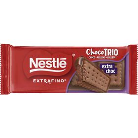 Tablete de Chocolate Chocotrio Extra Chocolate Extrafino Nestl&eacute;
