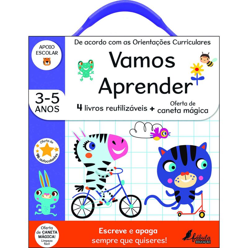Vamos Aprender 3-5 Anos de Fábula