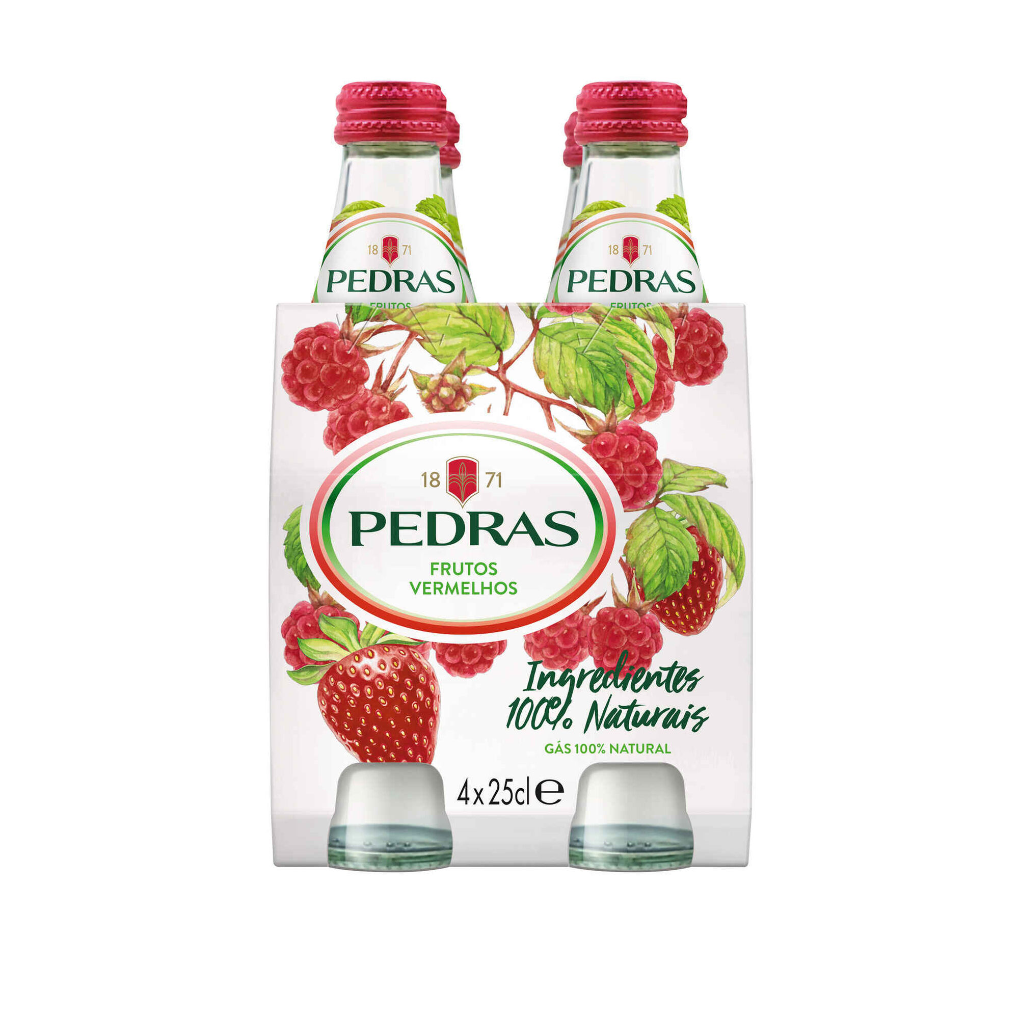 Água com Gás Frutos Vermelhos