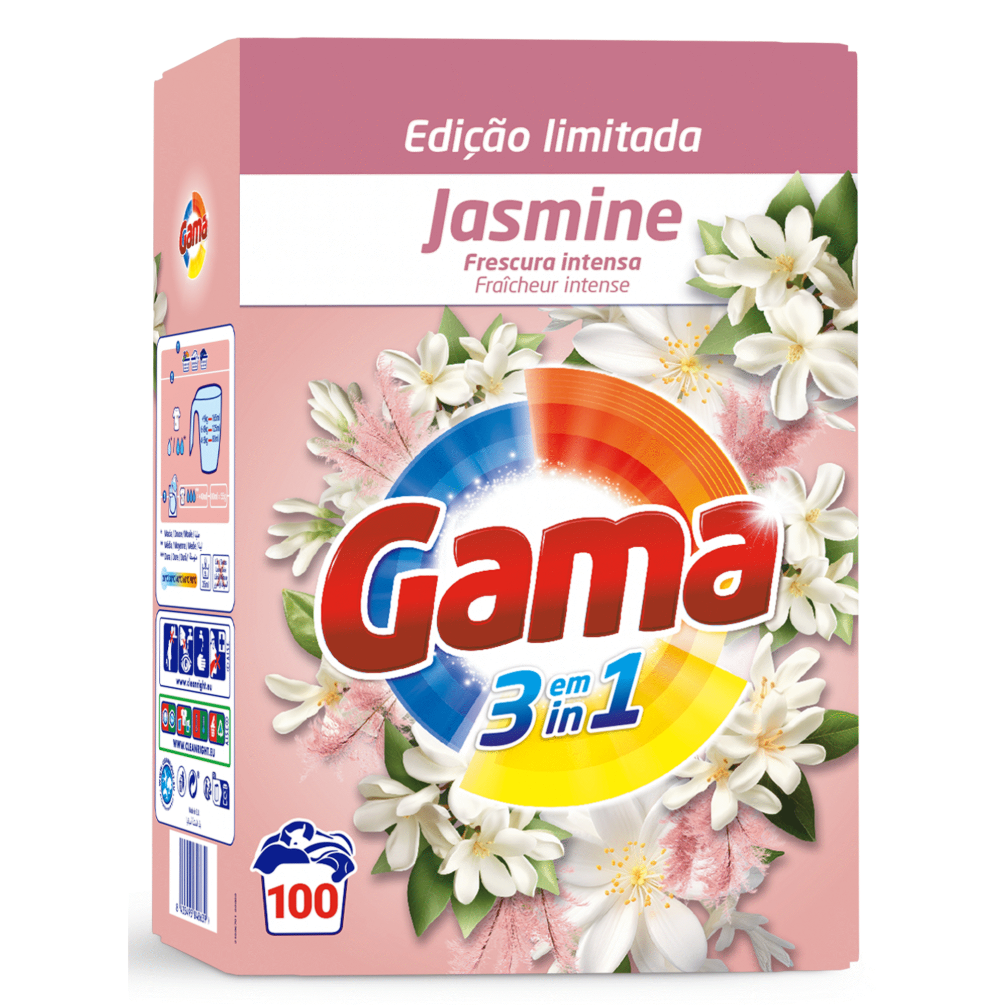 Detergente Máquina Roupa Pó Jasmine