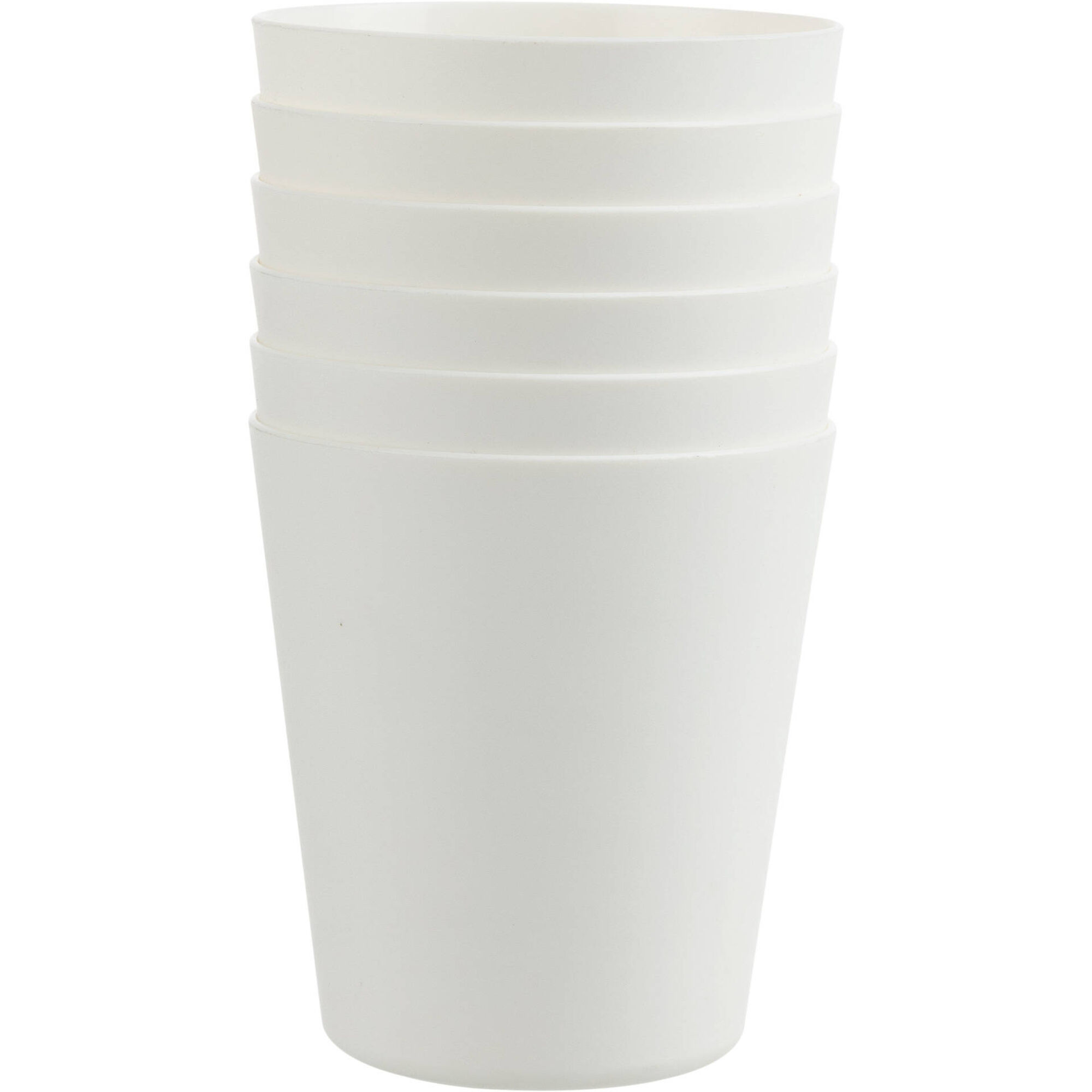 Conjunto 6 Copos Reutilizáveis 250ml Cinza Vigo Conjunto 6 Copos Reutilizáveis 250ml Cinza Vigo