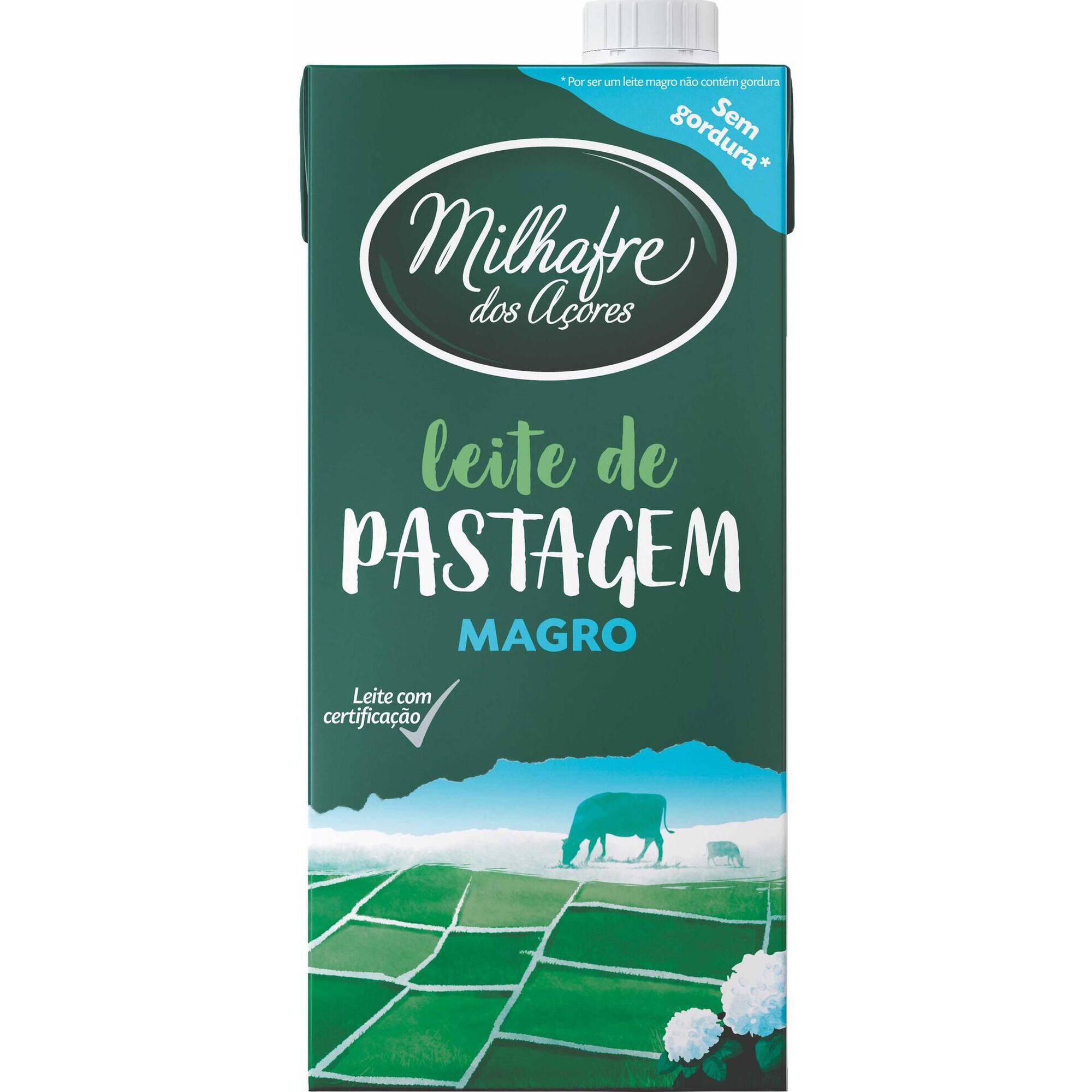 Leite UHT Magro Pastagem Açores