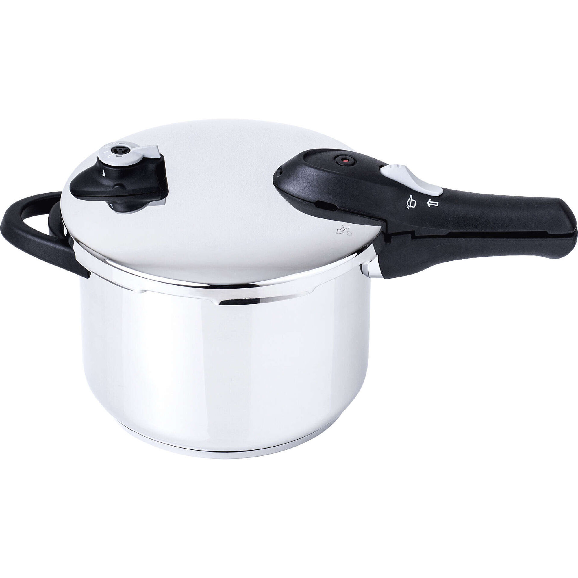 Panela Press&atilde;o Super R&aacute;pida A&ccedil;o Inoxid&aacute;vel 6L Kasa