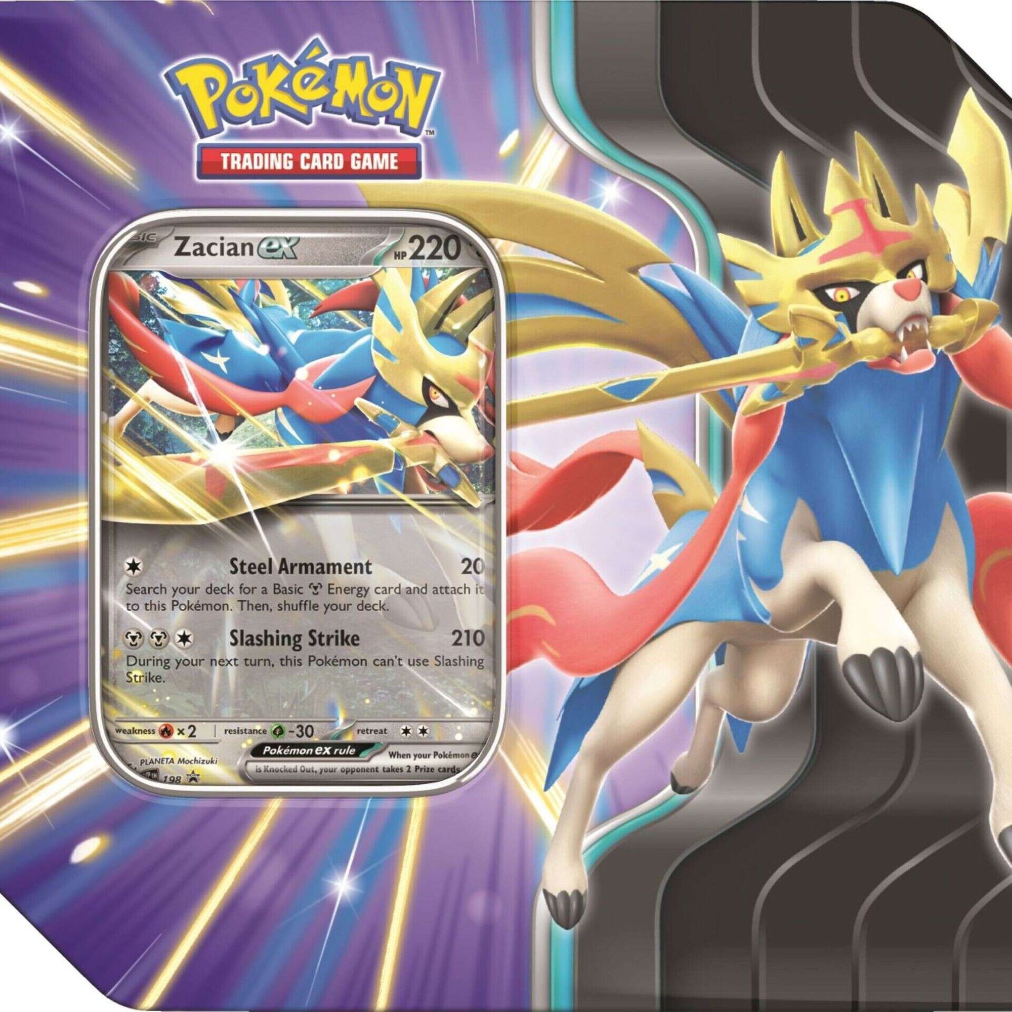 Slashing Legends Ex Tin Pokemon