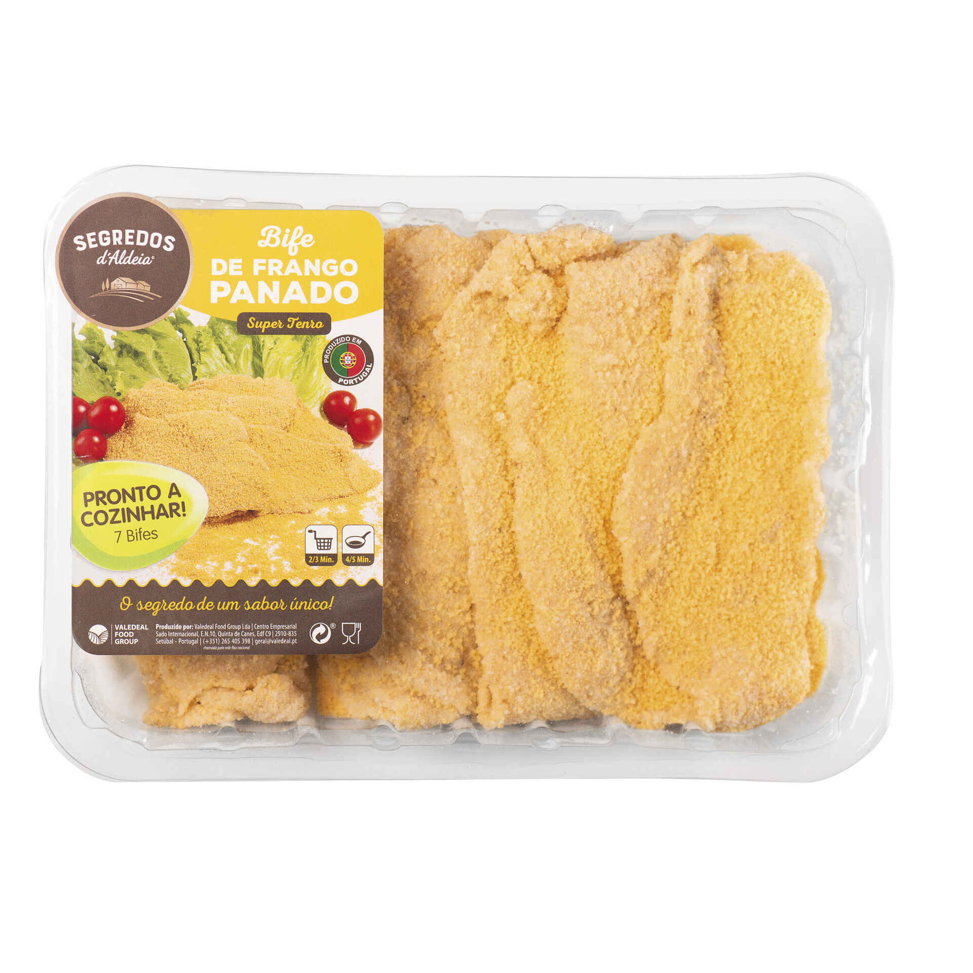 Bifes de Frango Panados
