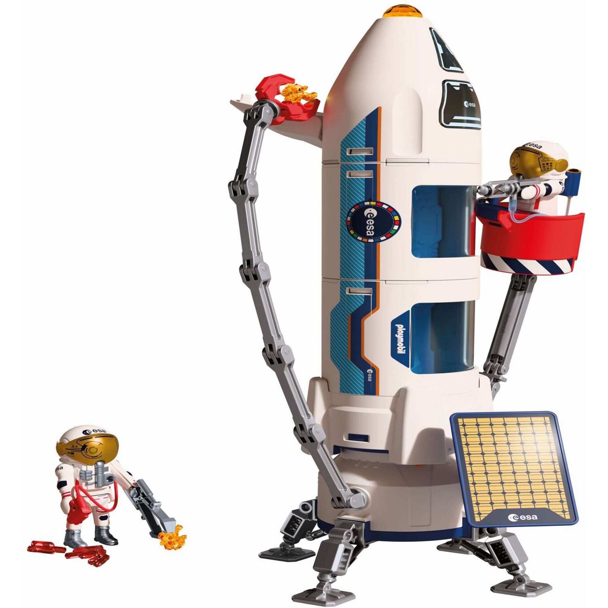 Playmobil - Foguet&atilde;o de Investiga&ccedil;&atilde;o a Marte da ESA