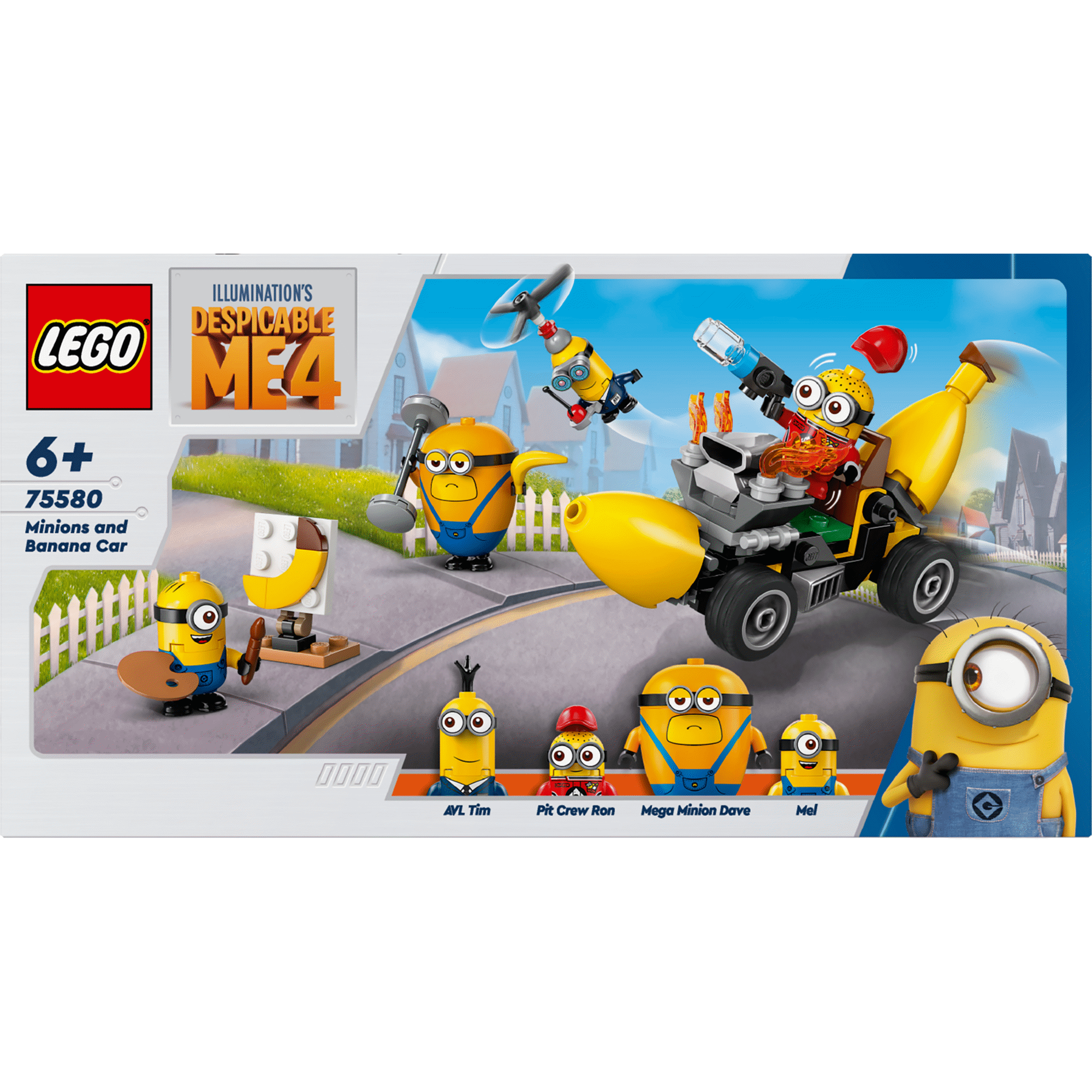 LEGO Minions - Minions e Carro Banana - 75580