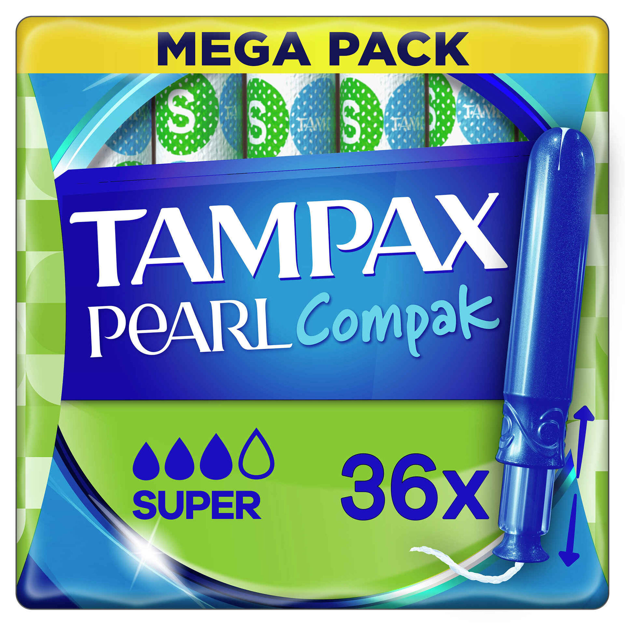 Tampões Compak Pearl Super Com Aplicador