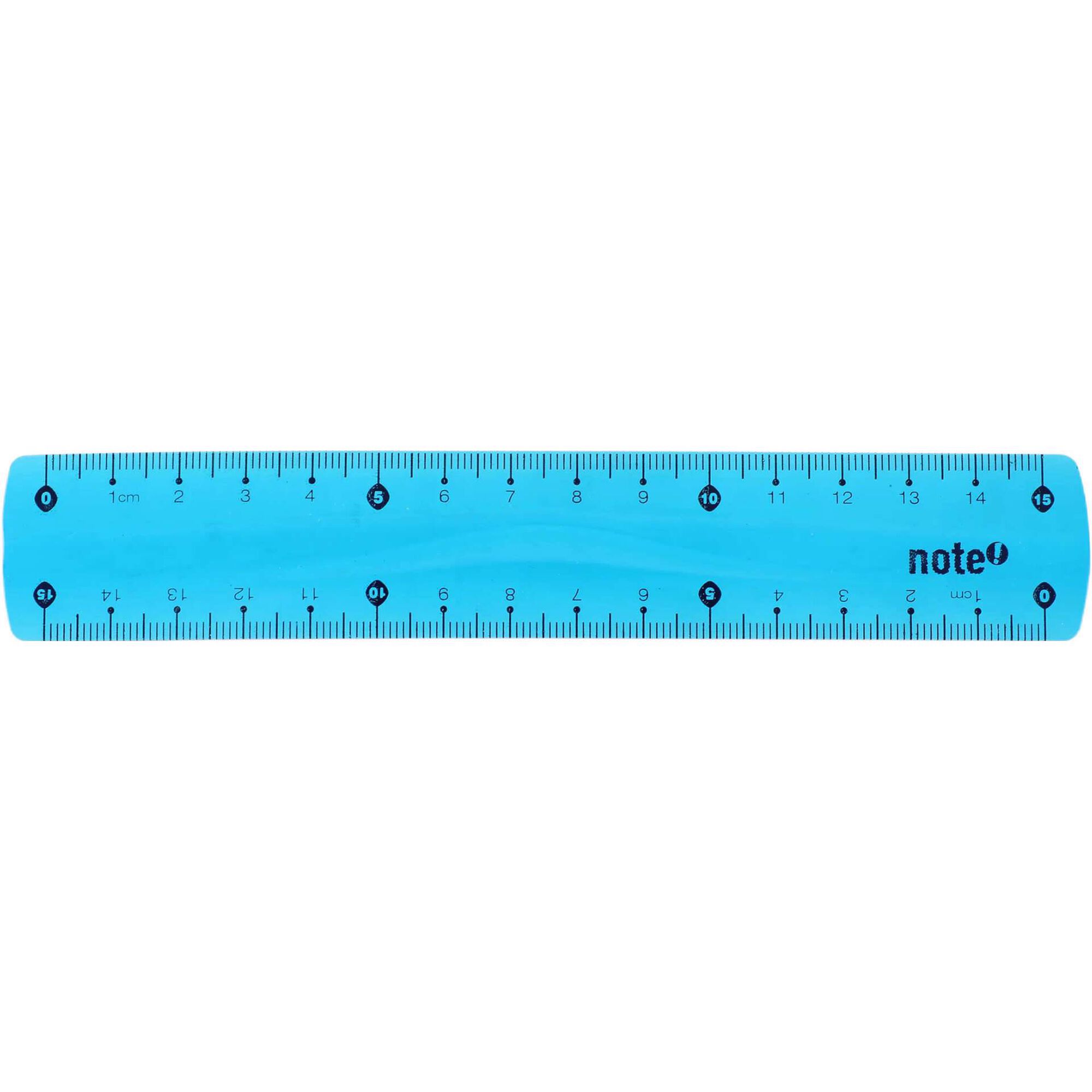 R&eacute;gua Flex 15cm (v&aacute;rias cores) Note!