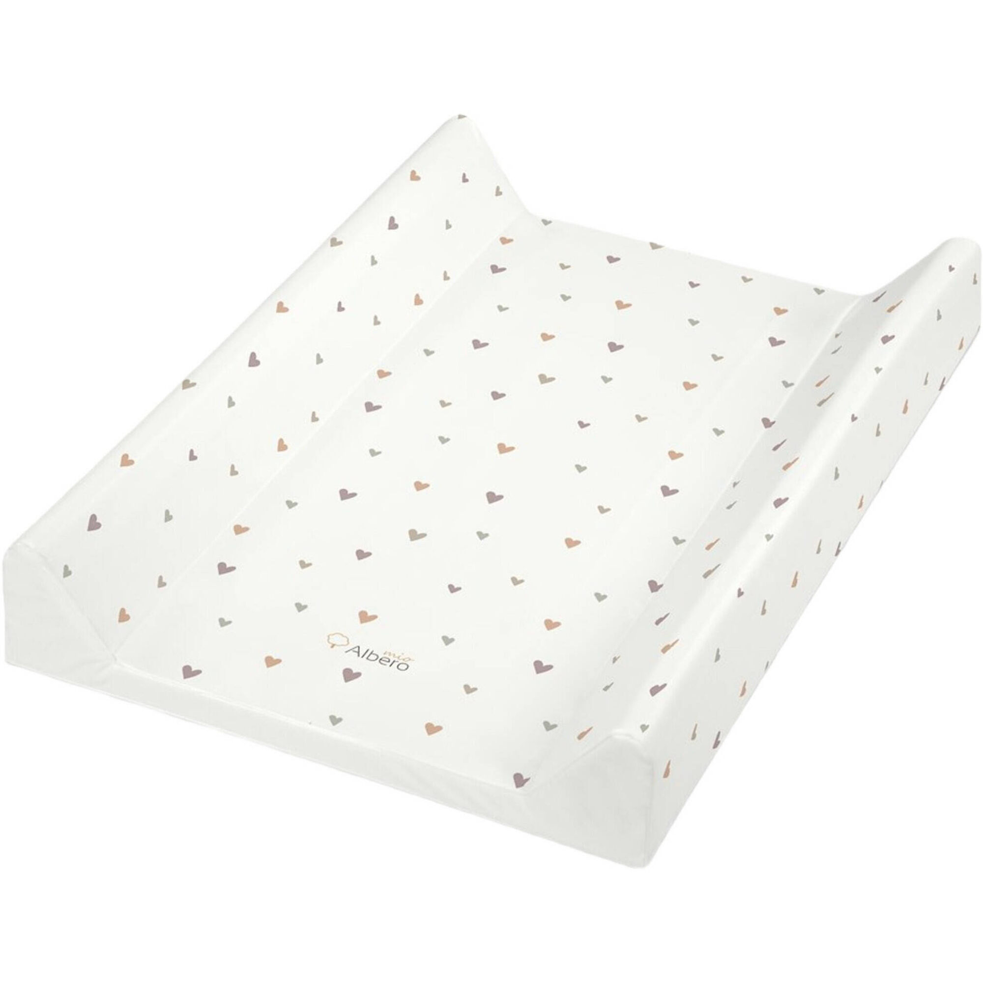 Muda-fraldas Perfilado com Base Firme 70x47cm Cora&ccedil;&otilde;es Twinko