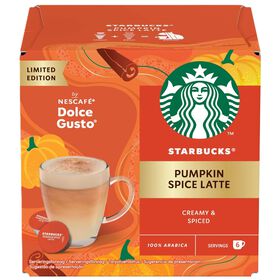 Cápsulas De Café Pumpkin Spice Latte Starbucks 12 un