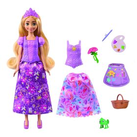 Boneca Princesa -  Rapunzel 2 em 1