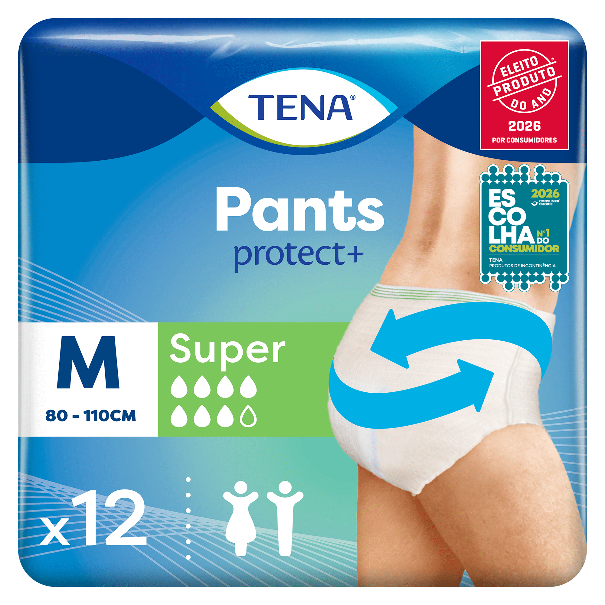 Cuecas Incontin&ecirc;ncia Pants Super M Tena