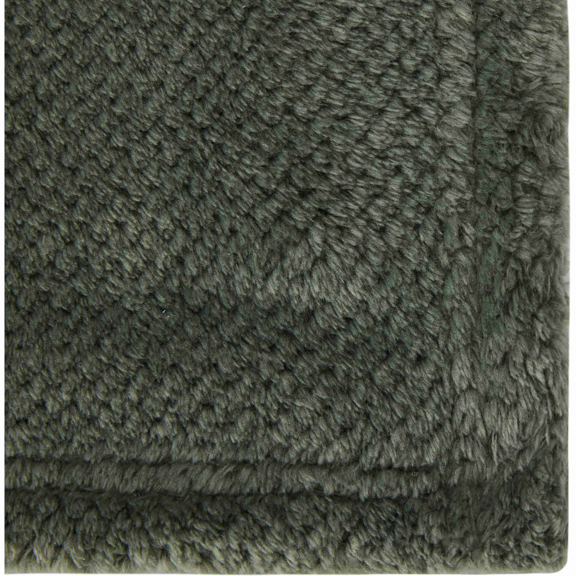 Manta Flanela Jacquard 160x130cm Verde Kasa