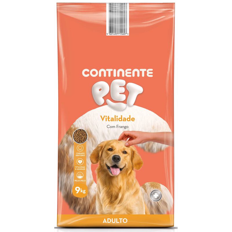 Ração para Cão Adulto Vitalidade Sopa Frango Continente Pet