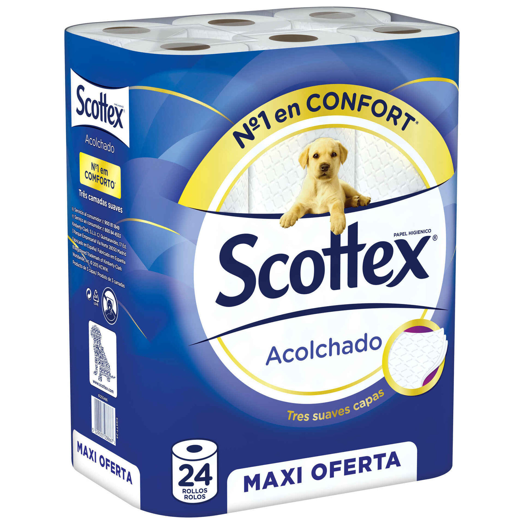 Papel Higiénico 3 Folhas Acolchoado Papel Higiénico 3 Folhas Acolchoado
