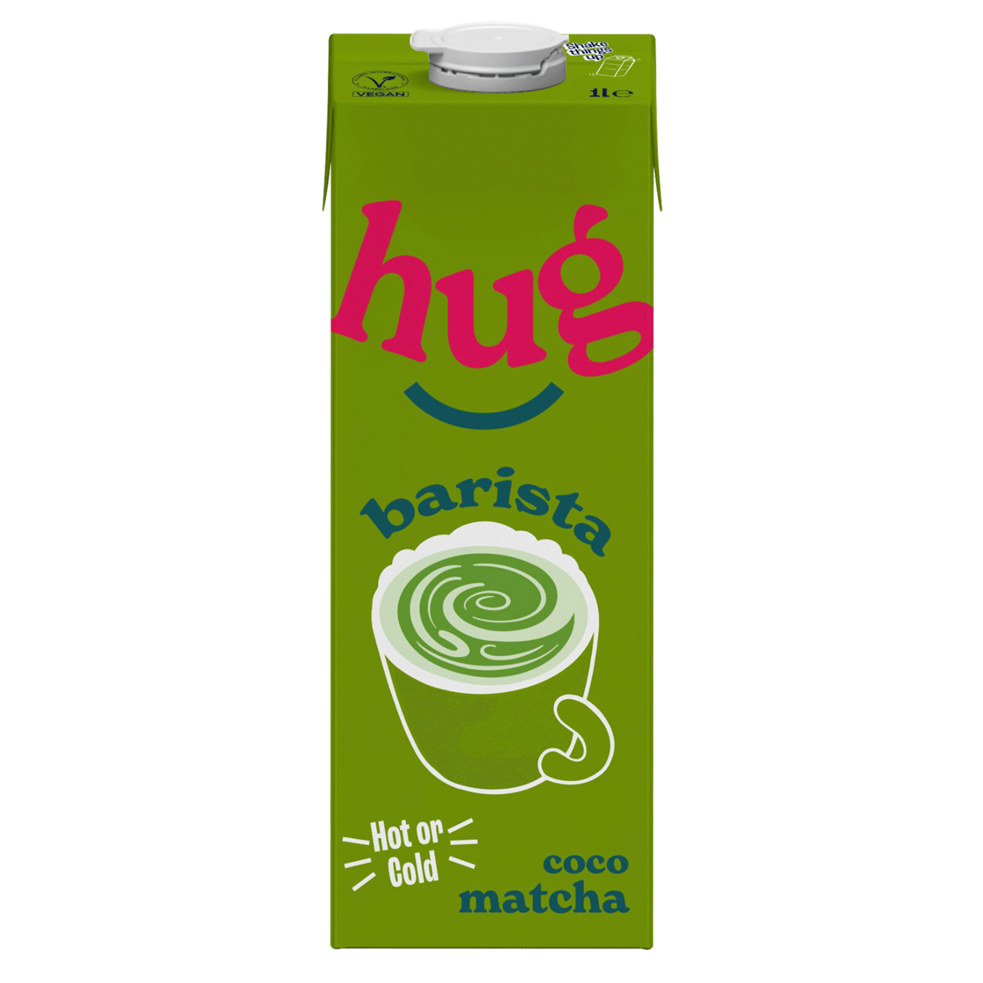 Bebida Vegetal de Coco e Matcha Barista Shoyce Hug
