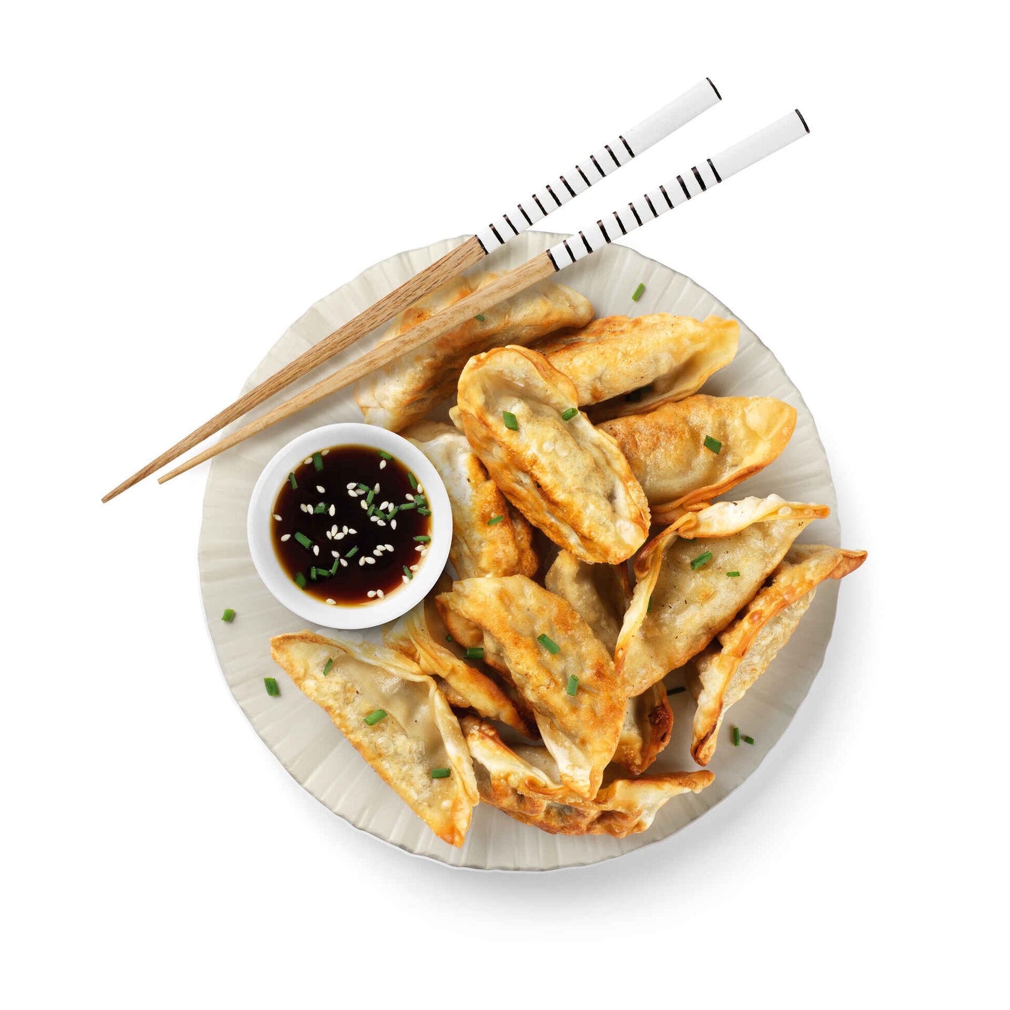 Gyosas de Frango e Cogumelos