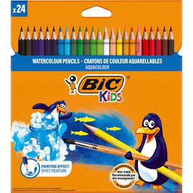 L&aacute;pis de Cor Kids Aquacouleur Bic