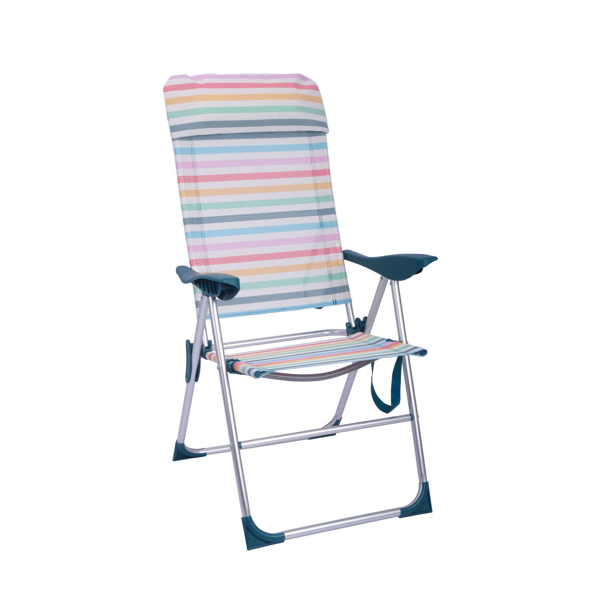 Cadeira de Praia Alumínio Pernas Altas Mar I Cadeira de Praia Alumínio Pernas Altas Mar I