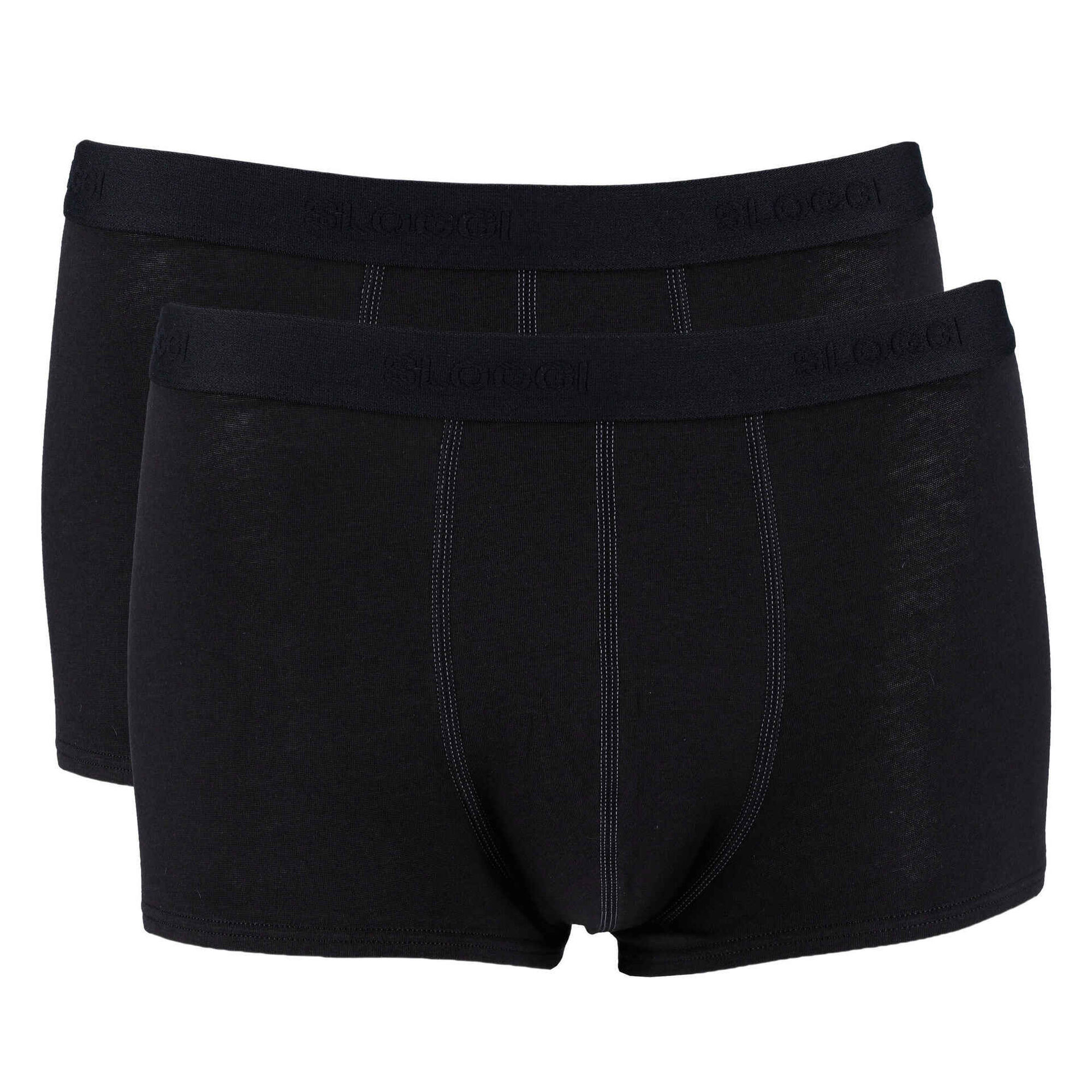 Conjunto 2 Boxers Preto Homem 2 un Sloggi Continente Online