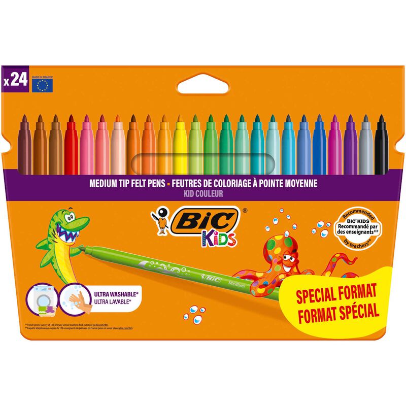 Marcadores de Feltro Kid Couleur Bic